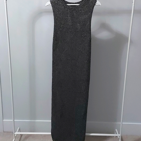 Forever 21 Clubbing Dress in Metallic Grey- Size M - Picture 1 of 2